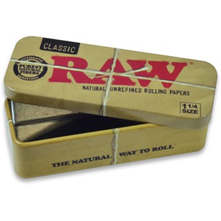 【原裝正品】RAW 金屬 防潮 捲菸盒 8cm 鐵盒 捲煙盒 攜帶盒 捲菸 收納盒 收納 Cone Caddy 小鐵盒