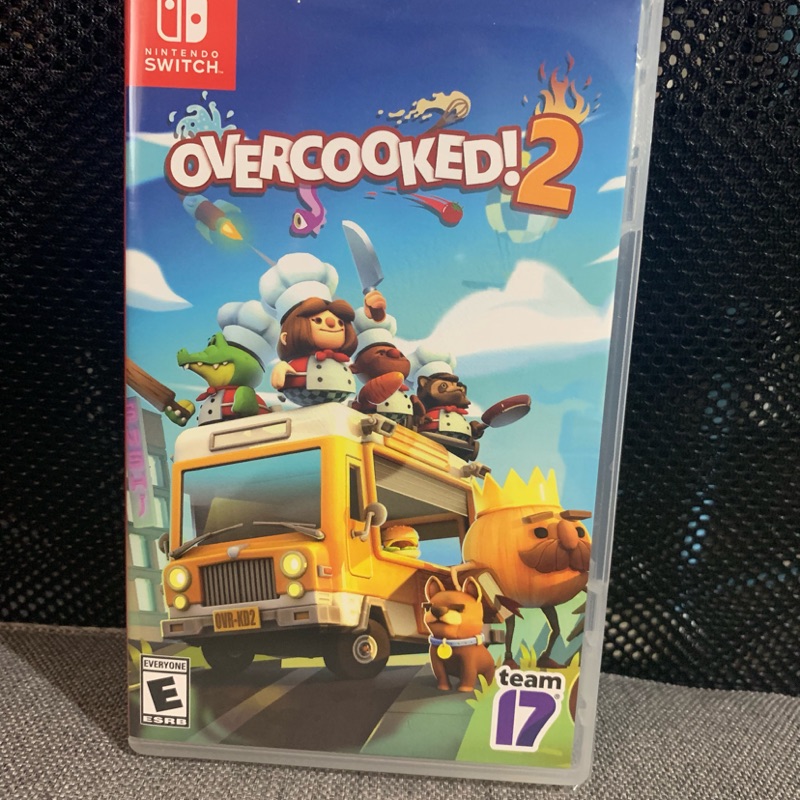 二手 Switch NS煮過頭 2 Overcooked 2 英文中文版