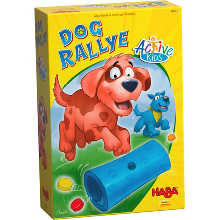 趣運動：狗狗滾筒賽（HABA 德國桌遊－Dog Rallye）
