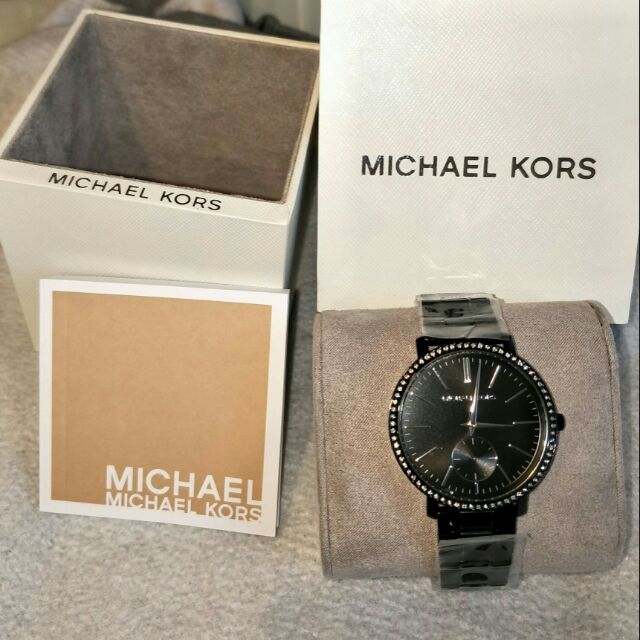 MK手錶 女錶 Michael Kors Women Watch - Black Quartz MK3566