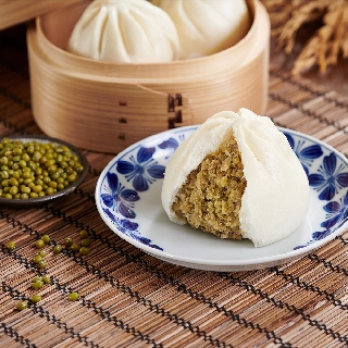 【亨源生機】薏仁綠豆包 420公克(6粒/包)(須冷凍)*