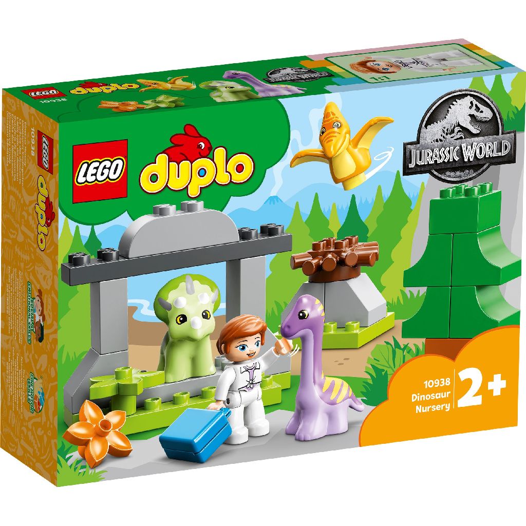 台中＊＊宏富玩具＊＊樂高積木 LEGO DUPLO Jurassic World 10938 恐龍托兒所原價749元