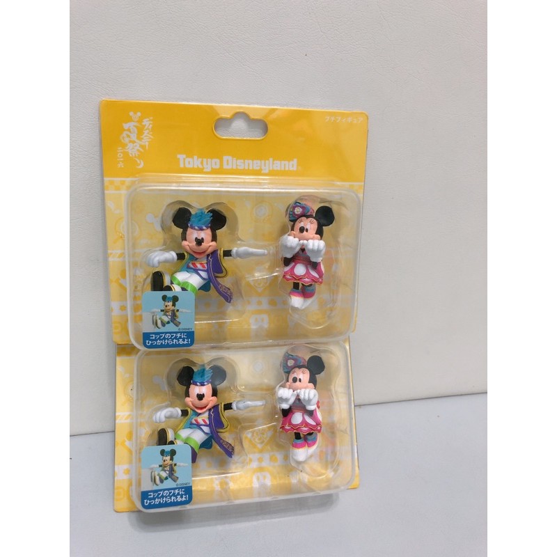 《迪士尼Disney現貨》東京迪士尼夏祭慶典限定杯緣子米奇米妮