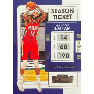 PANINI CONTENDERS BRANDON INGRAM 球票卡