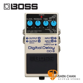 Boss DD-8 數位延遲效果器 BOSS五年保固【Digital Delay/DD8/經典延遲】