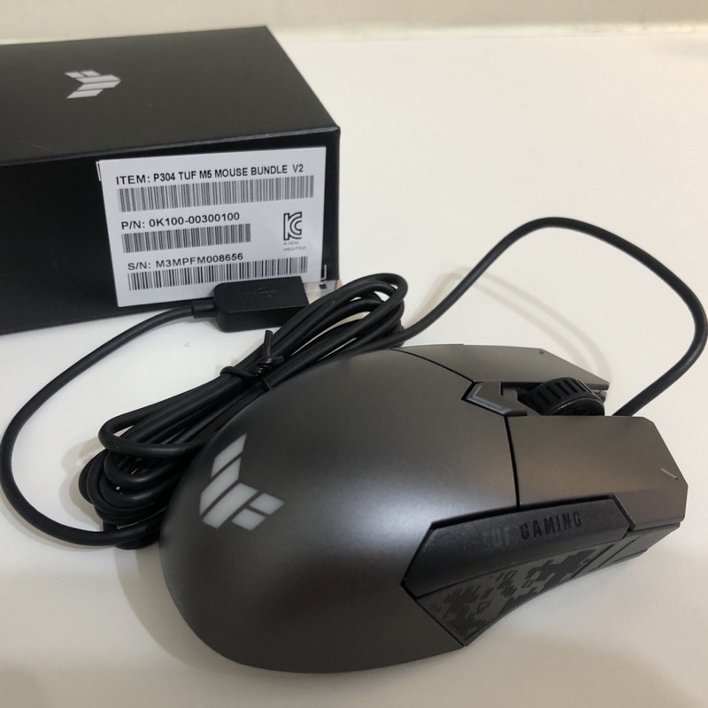 全新 僅拆封試用 Asus TUF GAMING M5 ROG 電競滑鼠 誠可議 | 蝦皮購物