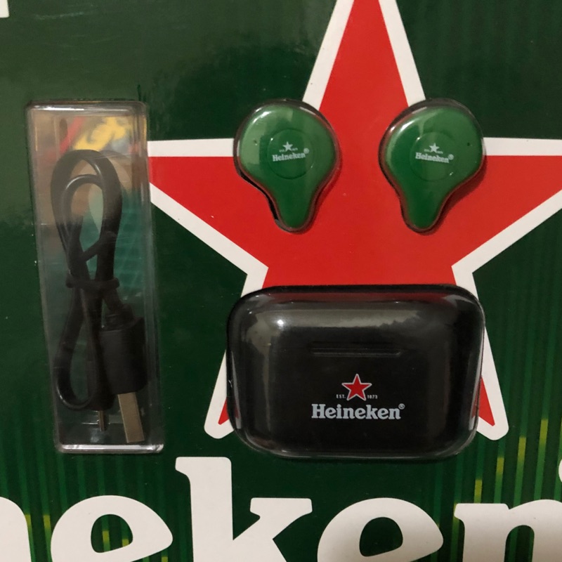 （現貨）海尼根 藍芽 無線 耳機 Heineken 星潮