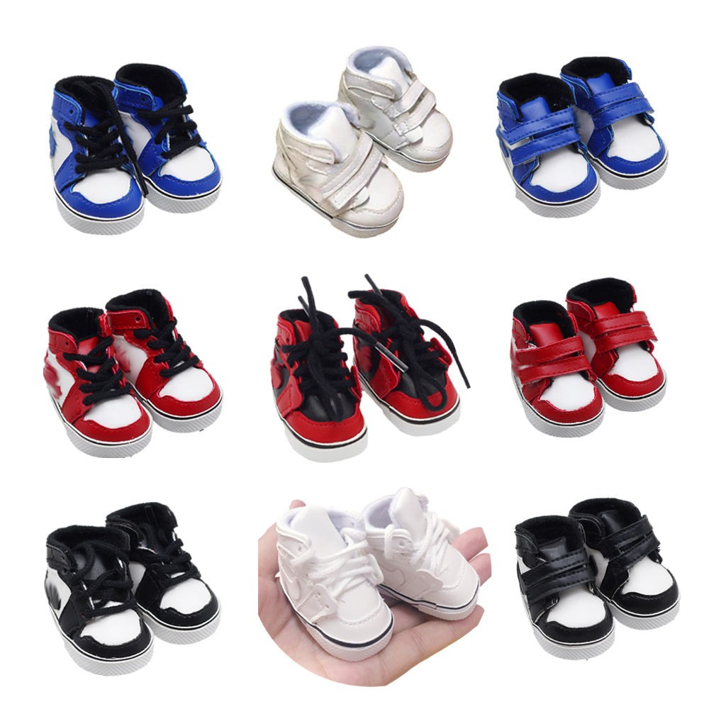 BJD娃娃玩具鞋EXO玩偶鞋子6分娃娃1/4小布娃娃玩具衣服配件鞋 5cm