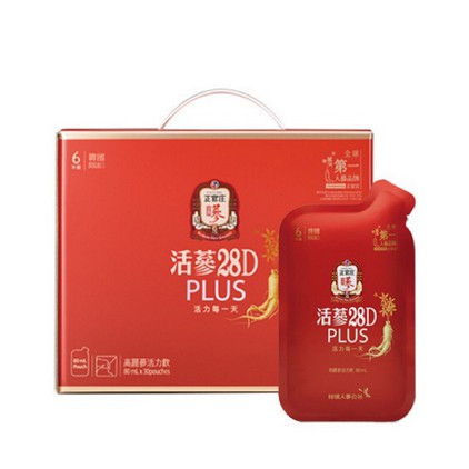 正官庄活蔘28D PLUS 80ml