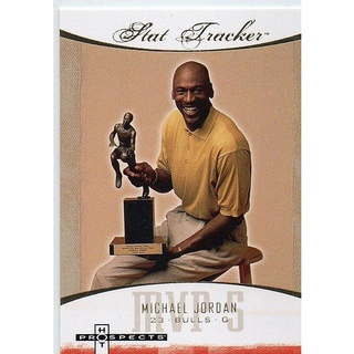 球員卡 Michael Jordan 2007-08 Fleer Hot Prospects Stat Tracker