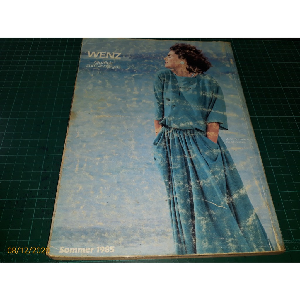 早期德國雜誌《WENZ 1985 夏季號》內有:Triumph 黛安芬內衣、睡衣、冰裝、早期商品