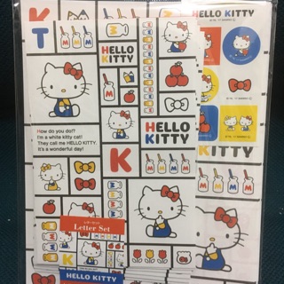 Hello kitty，kikilala 信紙