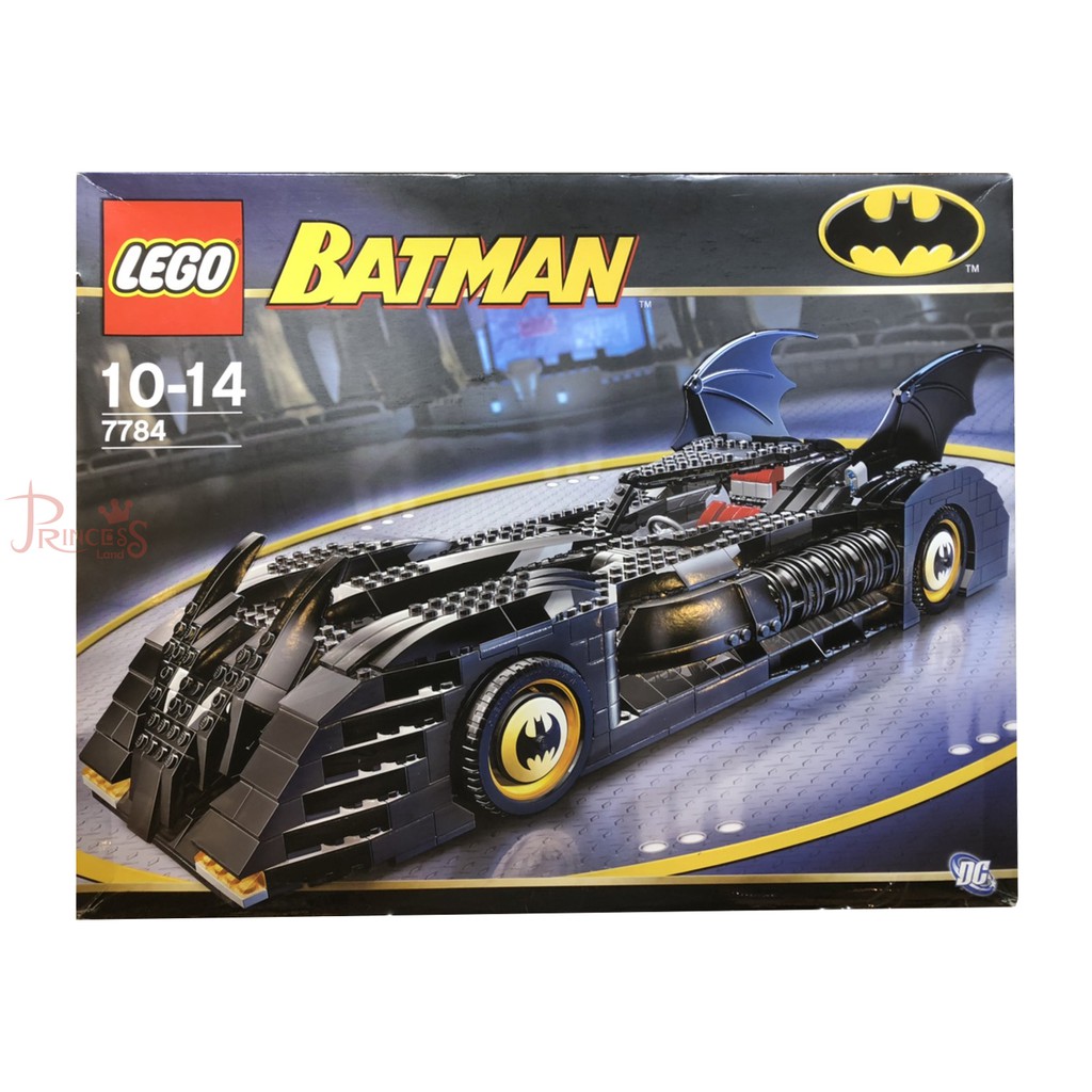 公主樂糕殿 lego 樂高 蝙蝠車終極典藏版 蝙蝠俠 7784 2006年 絕版 請看商品敘述