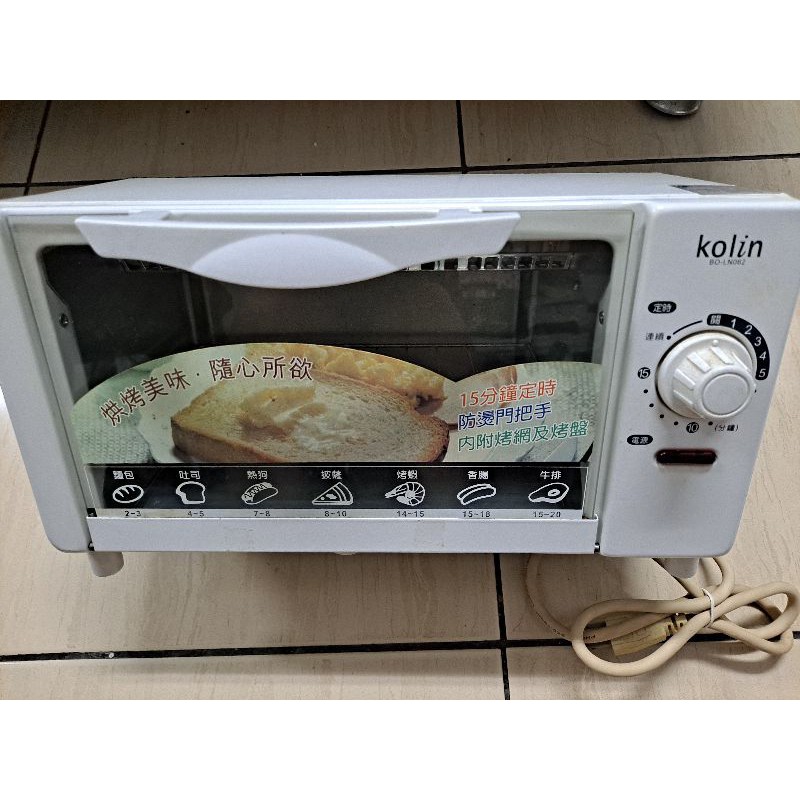 kolin歌林6公升電烤箱499元。