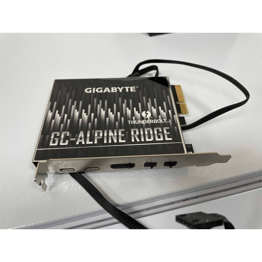技嘉 GIGABYTE GC-ALPINE RIDGE 2.0 Thunderbolt™ 3擴充卡