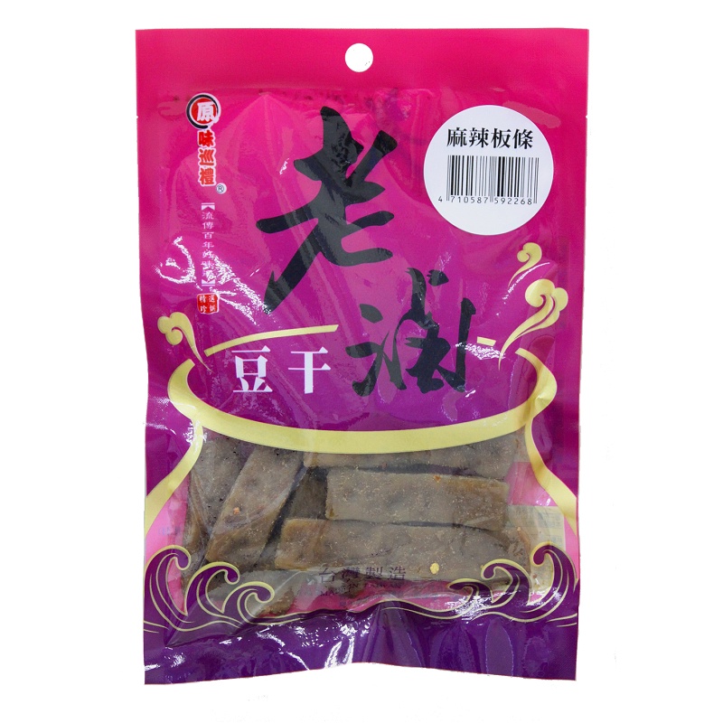 原味巡禮 老滷豆干(麻辣板條) 100g【家樂福】