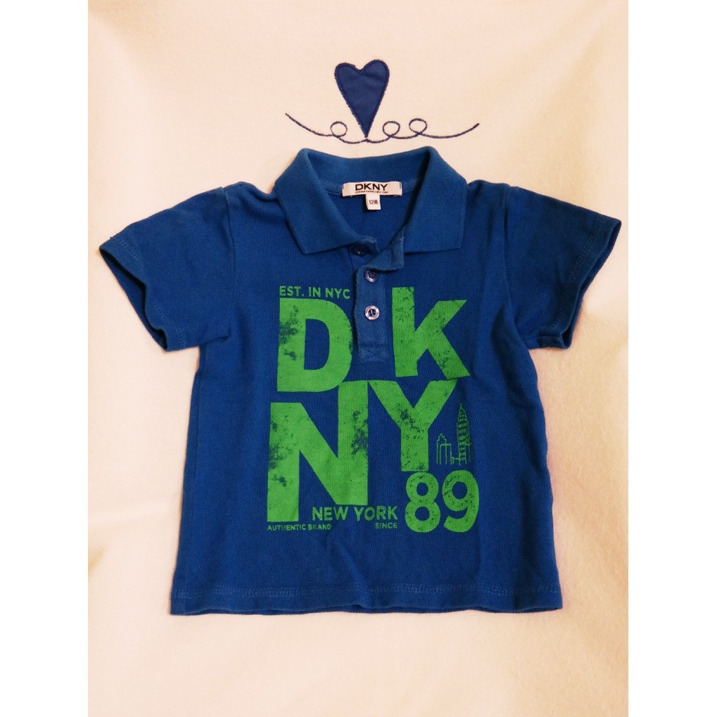 美國DKNY短袖POLO衫