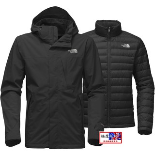 <極度絕對>THE NORTH FACE GORE-TEX 羽絨 兩件式防水保暖外套