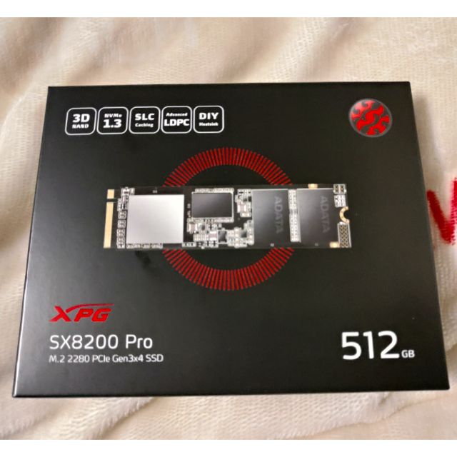 免運費！ 全新 威剛 ADATA XPG SX8200 PRO 512G 512GB M.2 PCLE SSD 五年保