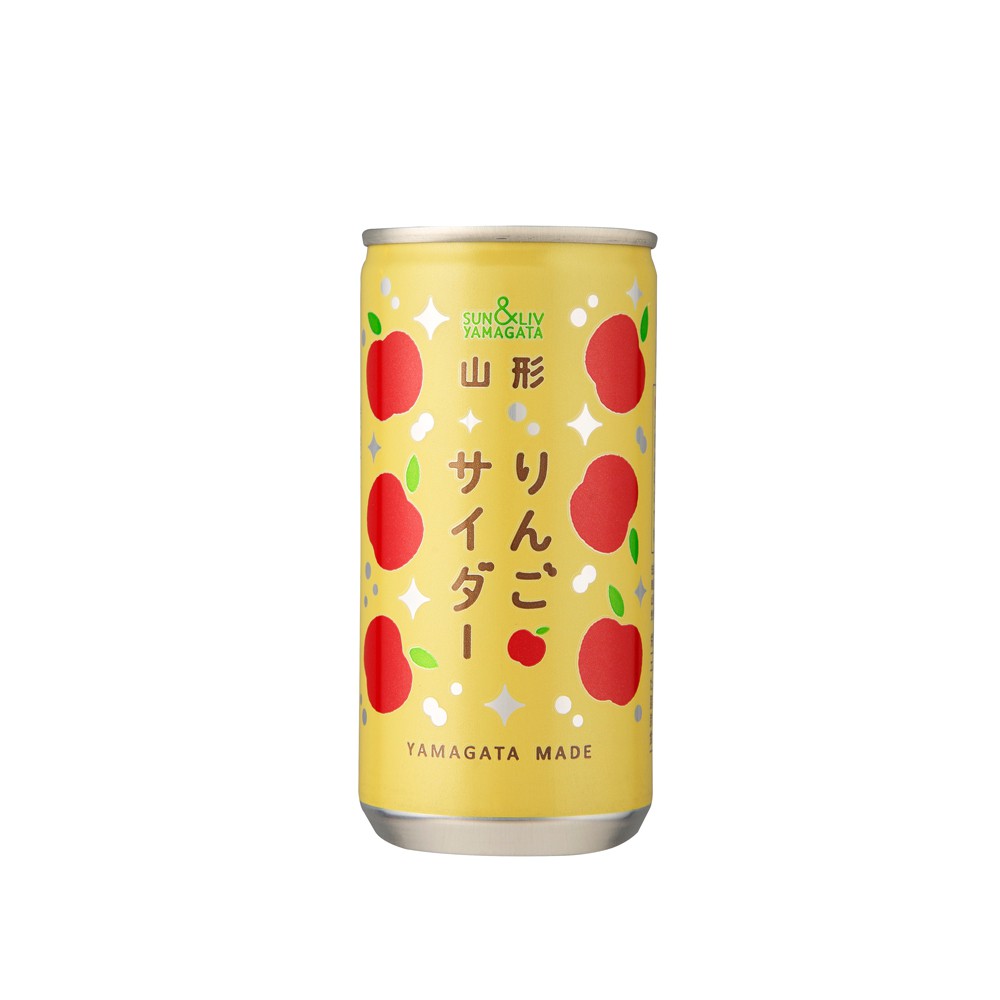 【日本山形食品】山形蘋果蘇打（200ml）（效期2024.05.31）