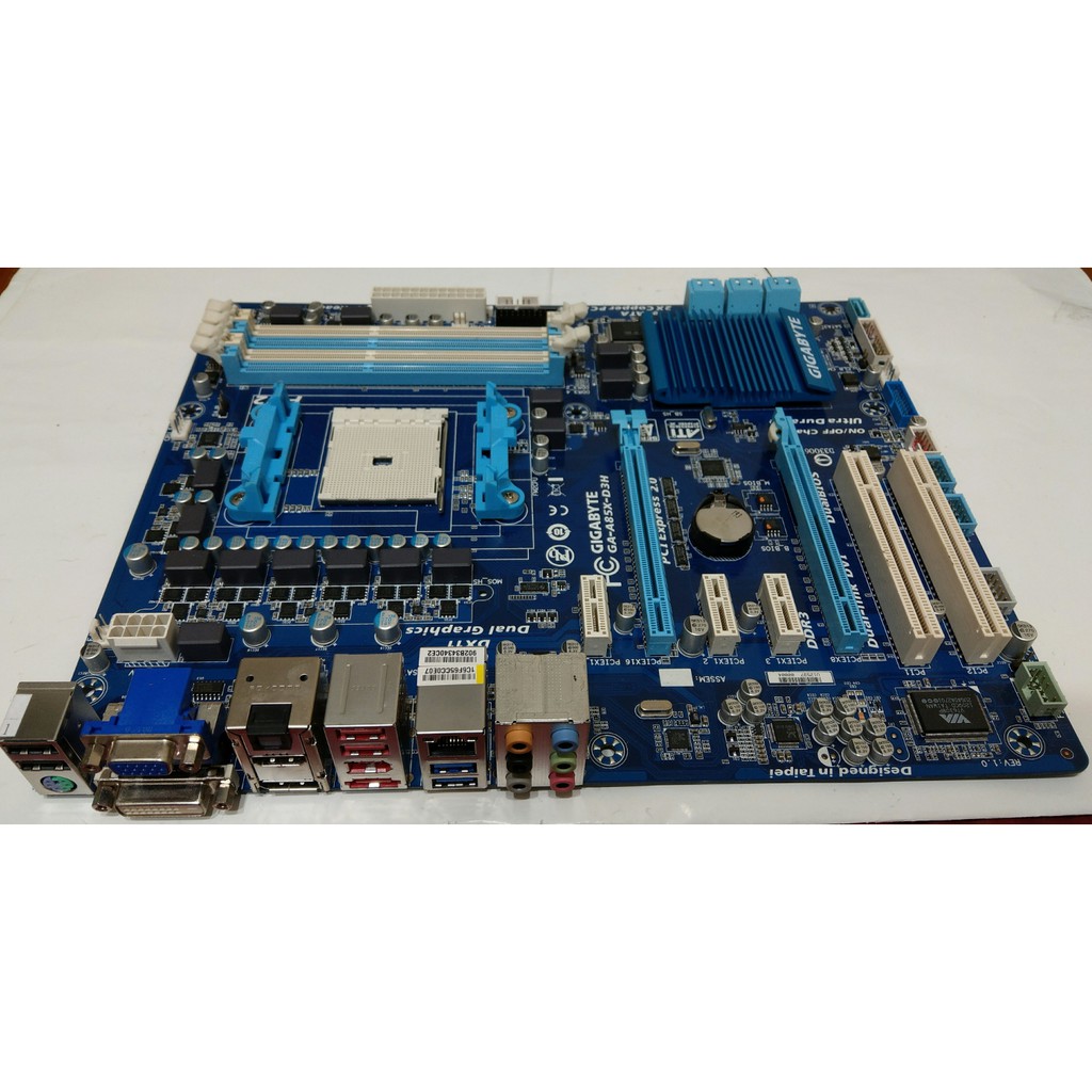 技嘉gigabyte 主機板a85x D3h Amd Fm2 腳座 大板 蝦皮購物