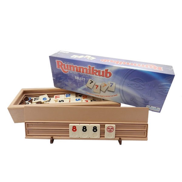 【龍窟桌遊】Rummikub Select 拉密豪華型 牌架收納重量超豪華版