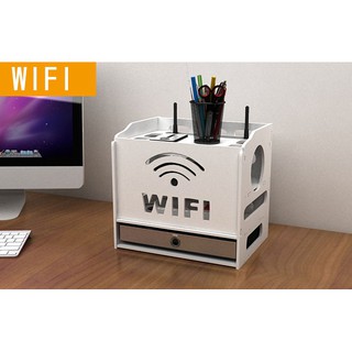 創意 遙控器 無線 wifi 路由器 免打孔 集線盒 理線盒 客廳 電視機 壁掛架 裝飾 遮擋箱 置物架 機頂盒子 防水