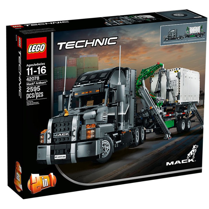 【ToyDreams】LEGO樂高 TECHNIC科技系列 42078 麥克卡車 Mack Anthem