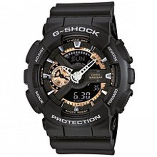 【紐約范特西】現貨 CASIO G-Shock GA-110RG-1A 手錶 黑玫瑰金 潮流錶 消光黑