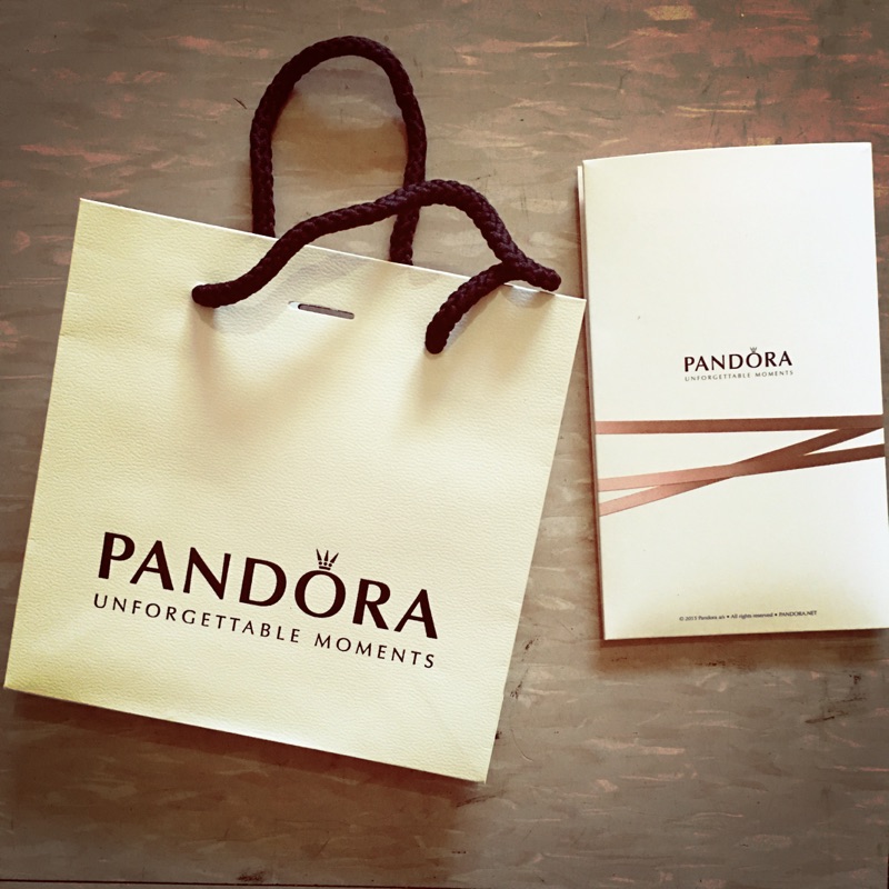 潘朵拉PANDORA專櫃提袋➕拭銀布