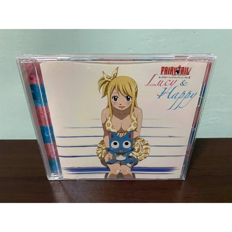 妖精的尾巴fairy Tail 日版角色歌cd 露西哈比open The Gate ハッピーデイ艾爾莎 蝦皮購物