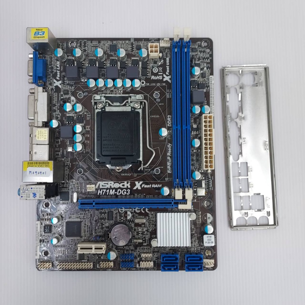【主機板】ASRock 華擎 H71M-DG3 (REV. G/A 1.02) 1155腳位