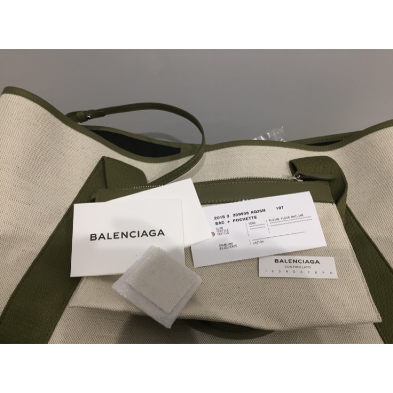 《指定賣場，請勿隨意下單》Balenciaga Navy Cabas + Bao Bao 10*10