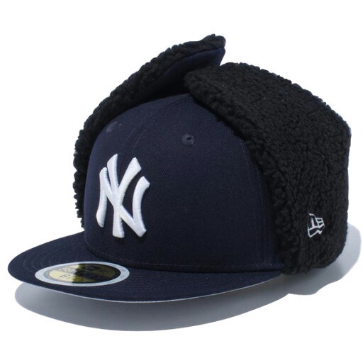 「 宅宅選物」New Era 59 FIFTY 紐約洋基 藍色 飛行帽 / 狗耳帽 Yankees 小孩尺寸