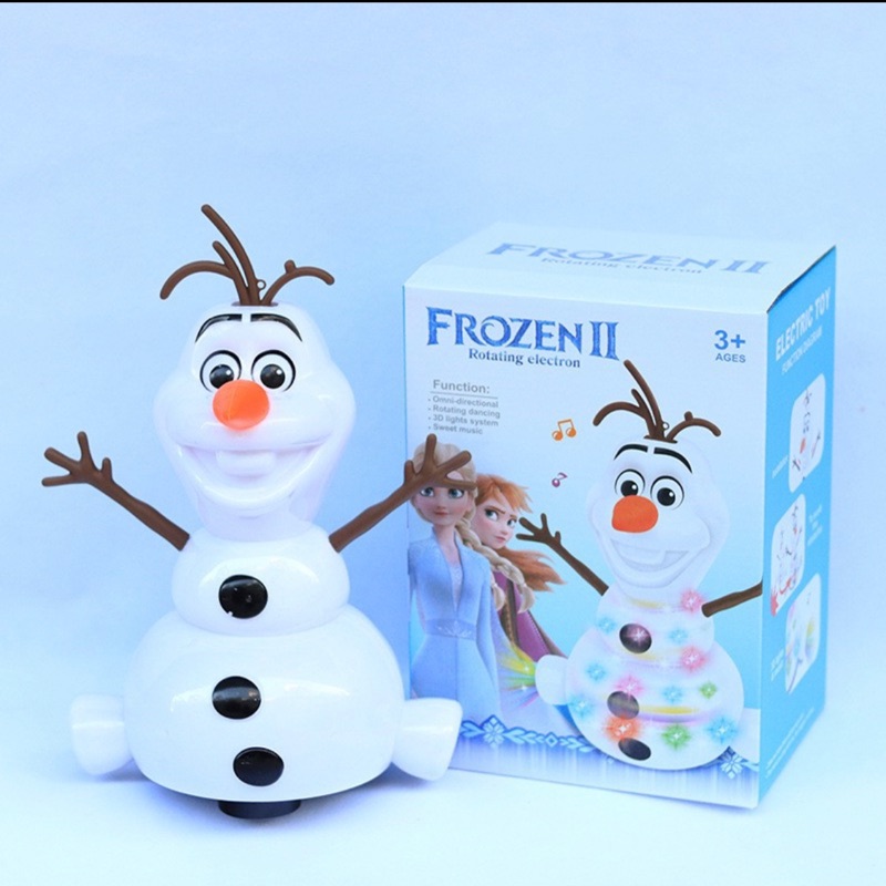 全新 冰雪奇緣2 Frozen2 跳舞雪寶機器人