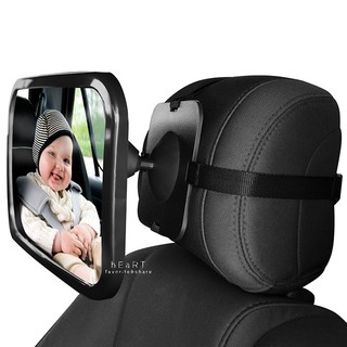 [現貨] 大面積可旋轉汽車寶寶後視鏡 後照鏡 車上嬰兒後照鏡