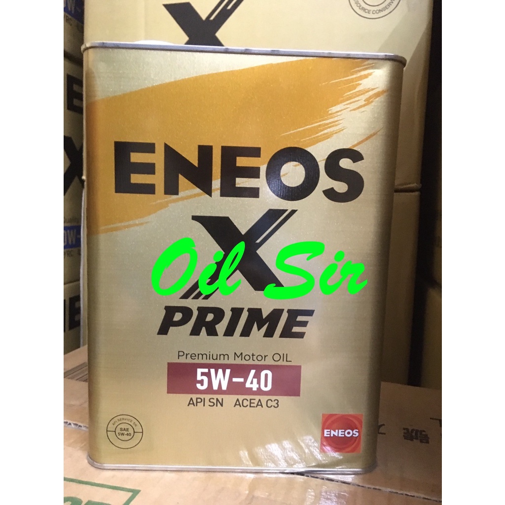 ENEOS  5W40 日本原裝 X-PRIME 4L 金罐 全合成機油 SN C3 新日本石油 X 5W40