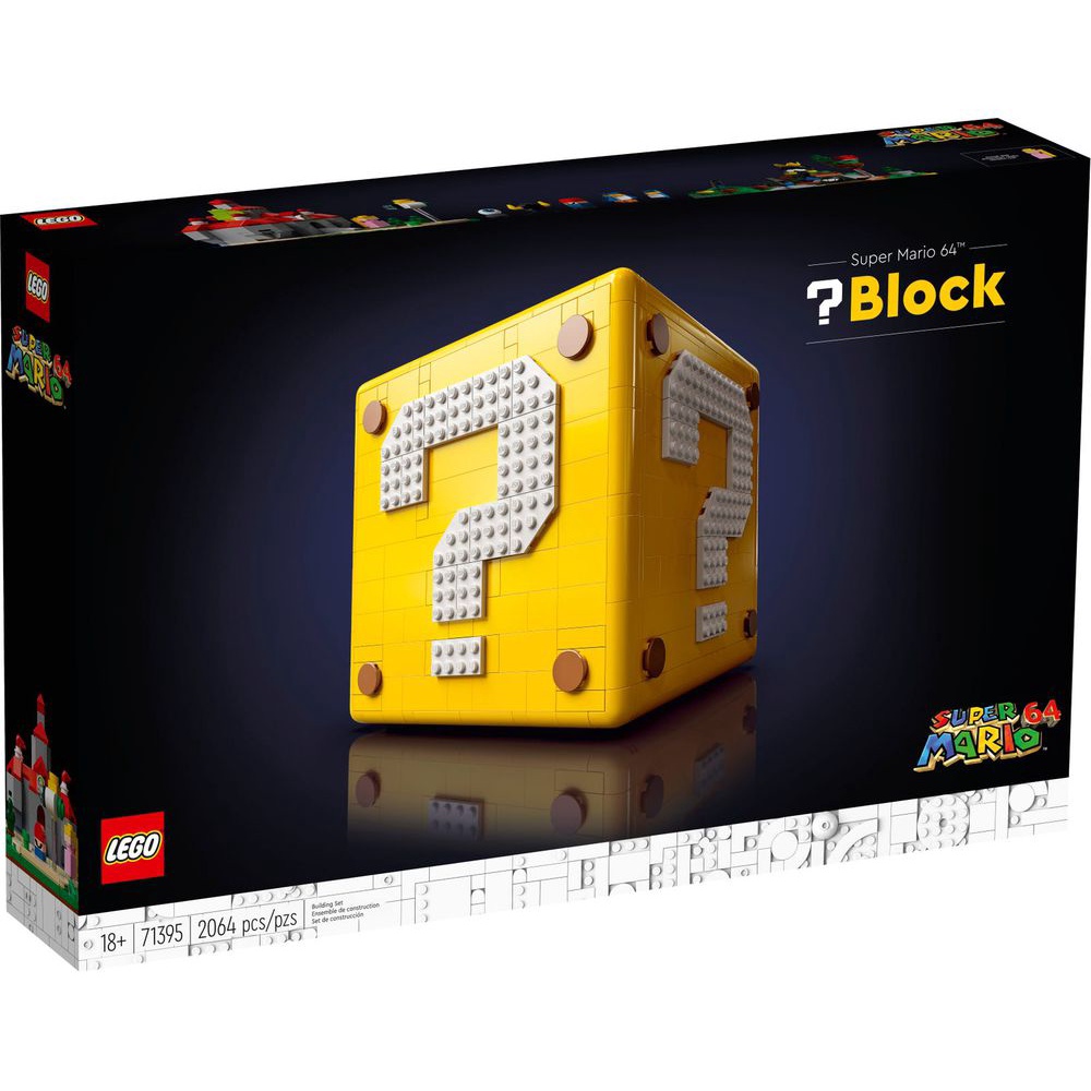 【積木樂園】樂高 LEGO 71395 馬力歐系列 超級瑪利歐 64 ？磚塊