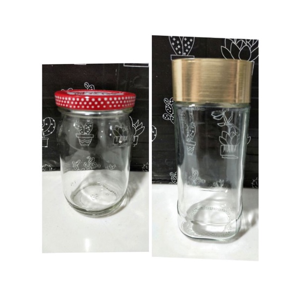 二手空玻璃罐 空玻璃瓶 玻璃空罐空瓶 咖啡空罐 空咖啡罐 咖啡瓶 燈瓶 DIY蠟燭罐