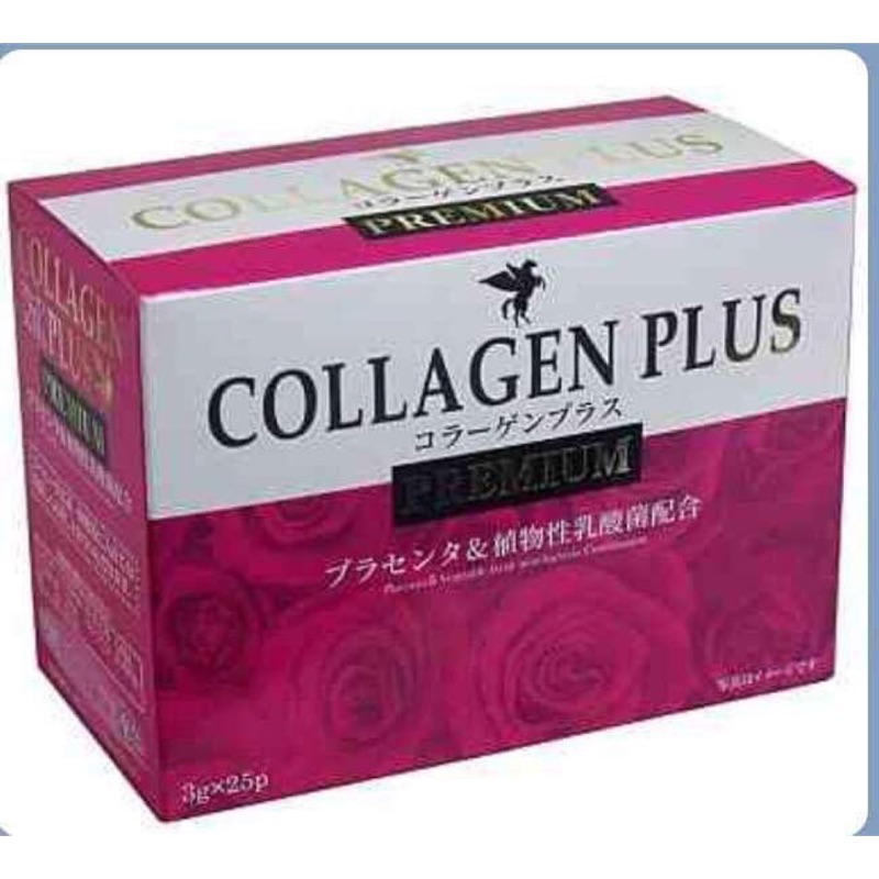 日本產 COLLAGEN PLUS PREMIUM 膠原蛋白粉 3g25包$360