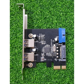 【車車共和國】 USB 3.0擴充卡 PCI-E USB 3.0 4 Port擴充卡 支援前2-19in+後2