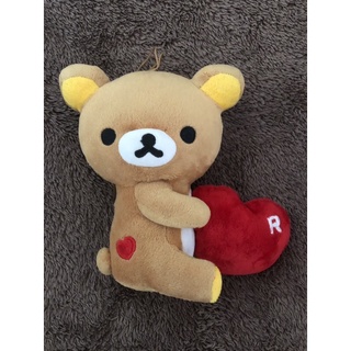 Rilakkuma 拉拉熊 輕鬆熊 懶懶熊 小白熊 牛奶熊 娃娃 玩偶 愛心