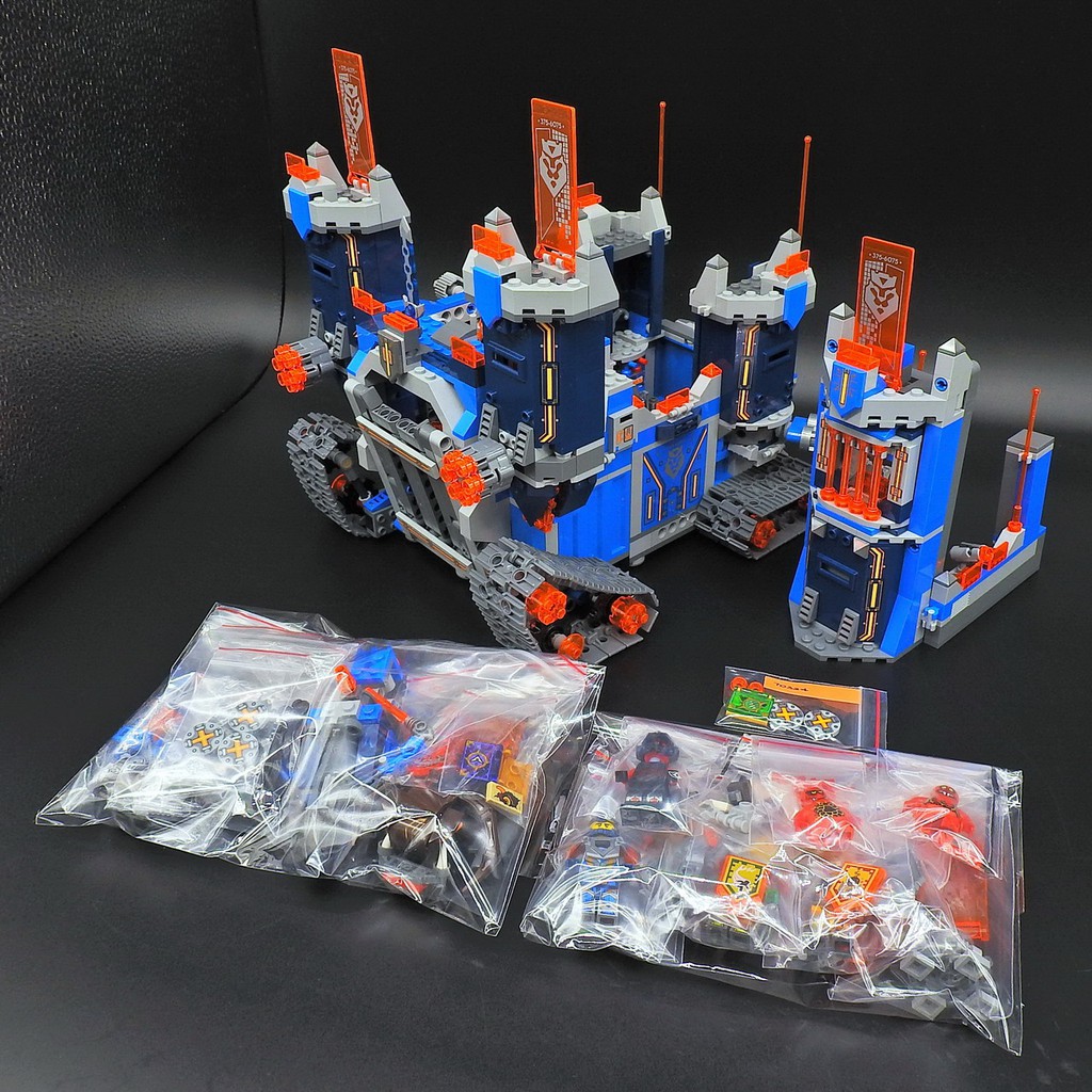 中古品lego Nexo 16 The Fortrex 未來騎士移動要塞城堡樂高送後門 蝦皮購物