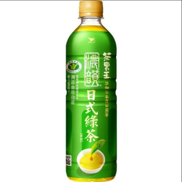 茶裏王濃韻日式綠茶600ML一瓶35元