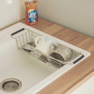 完美主義│DIY商品 伸縮水槽洗碗精掛籃 流理臺 碗盤架 瀝水架 收納架 餐具架 刀具架 MIT臺灣製【D0097】