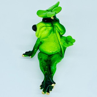 日本青蛙代表幸運 外出的親朋好友平平安安 悠閒系列 青蛙 擺飾 2