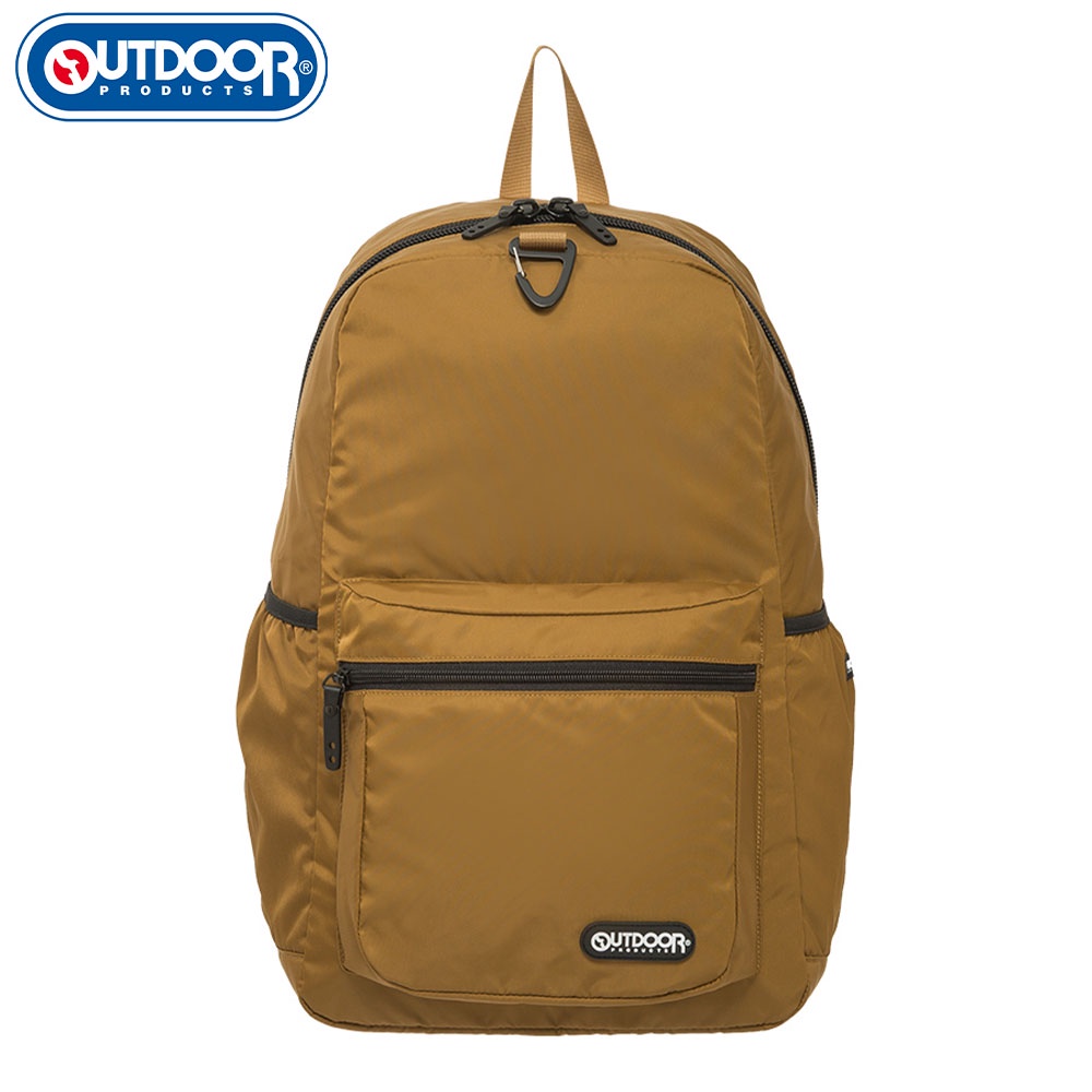 【OUTDOOR】慢活宣言-15.6吋筆電後背包 3D背墊 上課書包 登山包 褐色 OD211033DBE