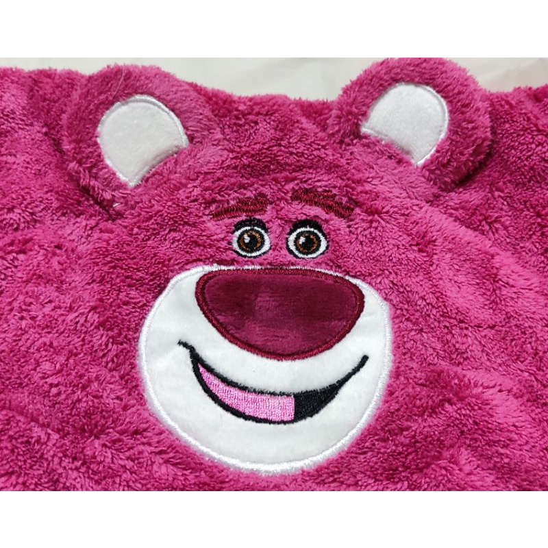 【全新】Lotso 熊抱哥 毛巾+浴巾組（不拆售）