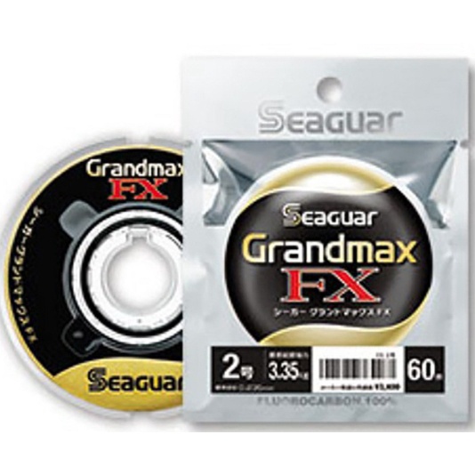 《Seaguar》日本 GRANDMAX FX-60M(黑)卡夢線 碳纖線 頂級子線1號~10號