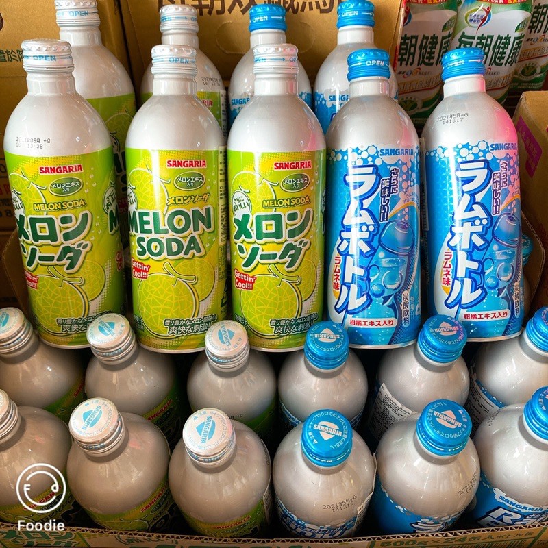‼️店到店最多6罐‼️日本🇯🇵Sangaria碳酸汽水🛑 👍香甜的 哈密瓜 👍經典(原味)蘇打